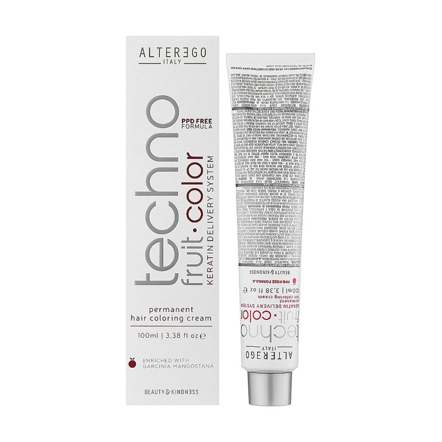 Перманентна крем-фарба для волосся Alter Ego Techno Fruit Color 5/626 Світло-каштановий червоно-фіолетовий, 100 мл